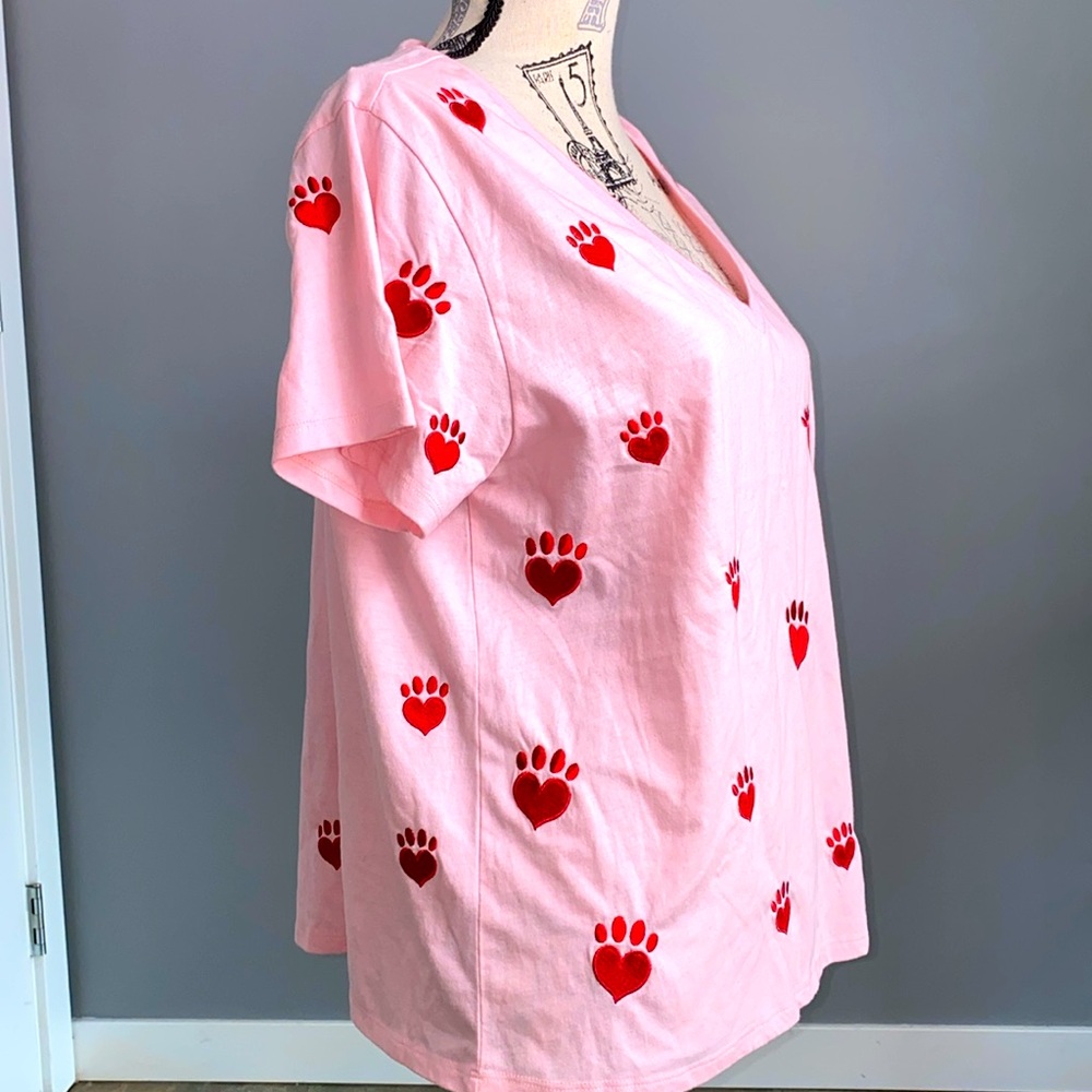 Chaser Paw Print Top